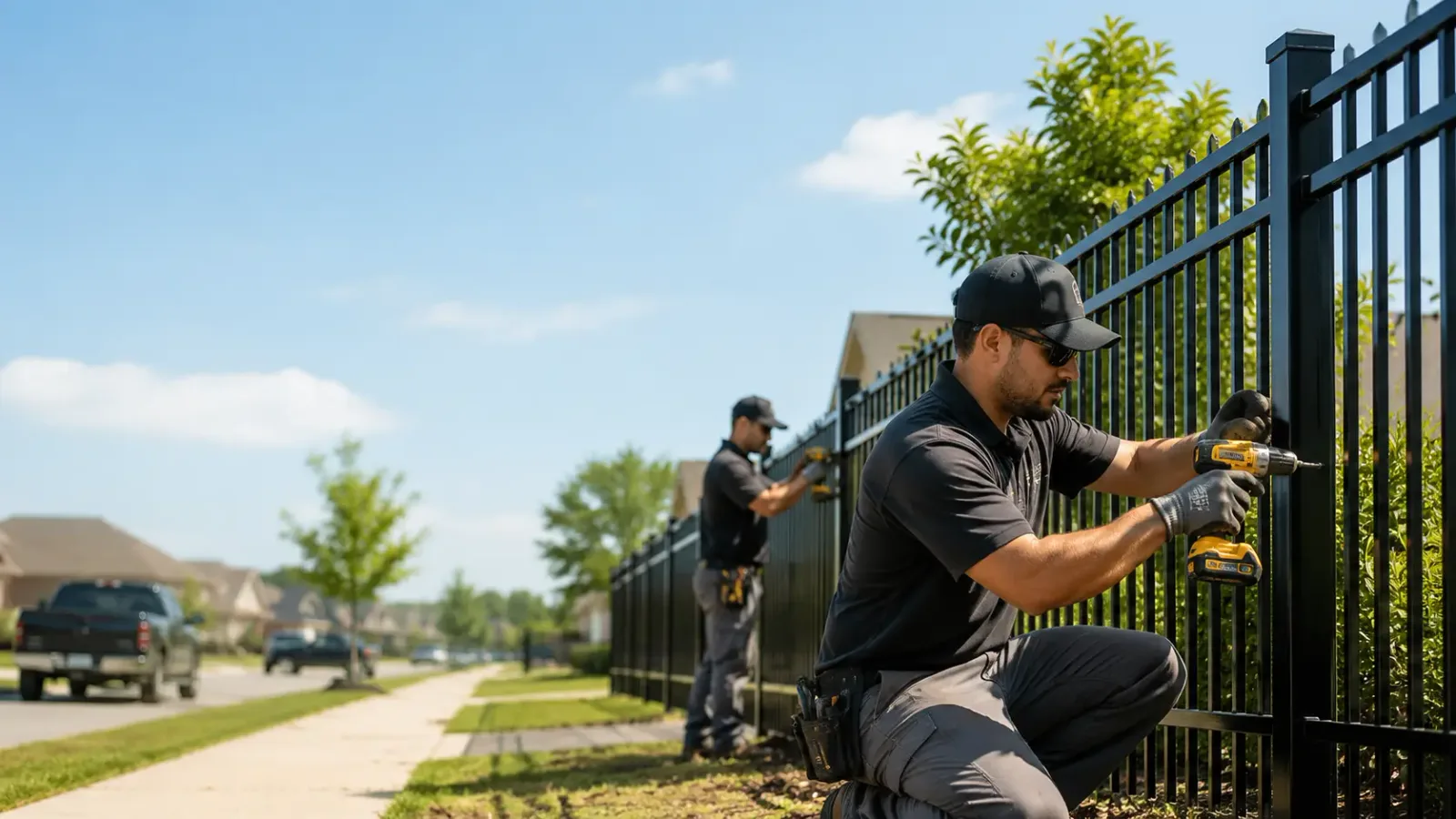 Metal Fence Installation in Frankfort, OH